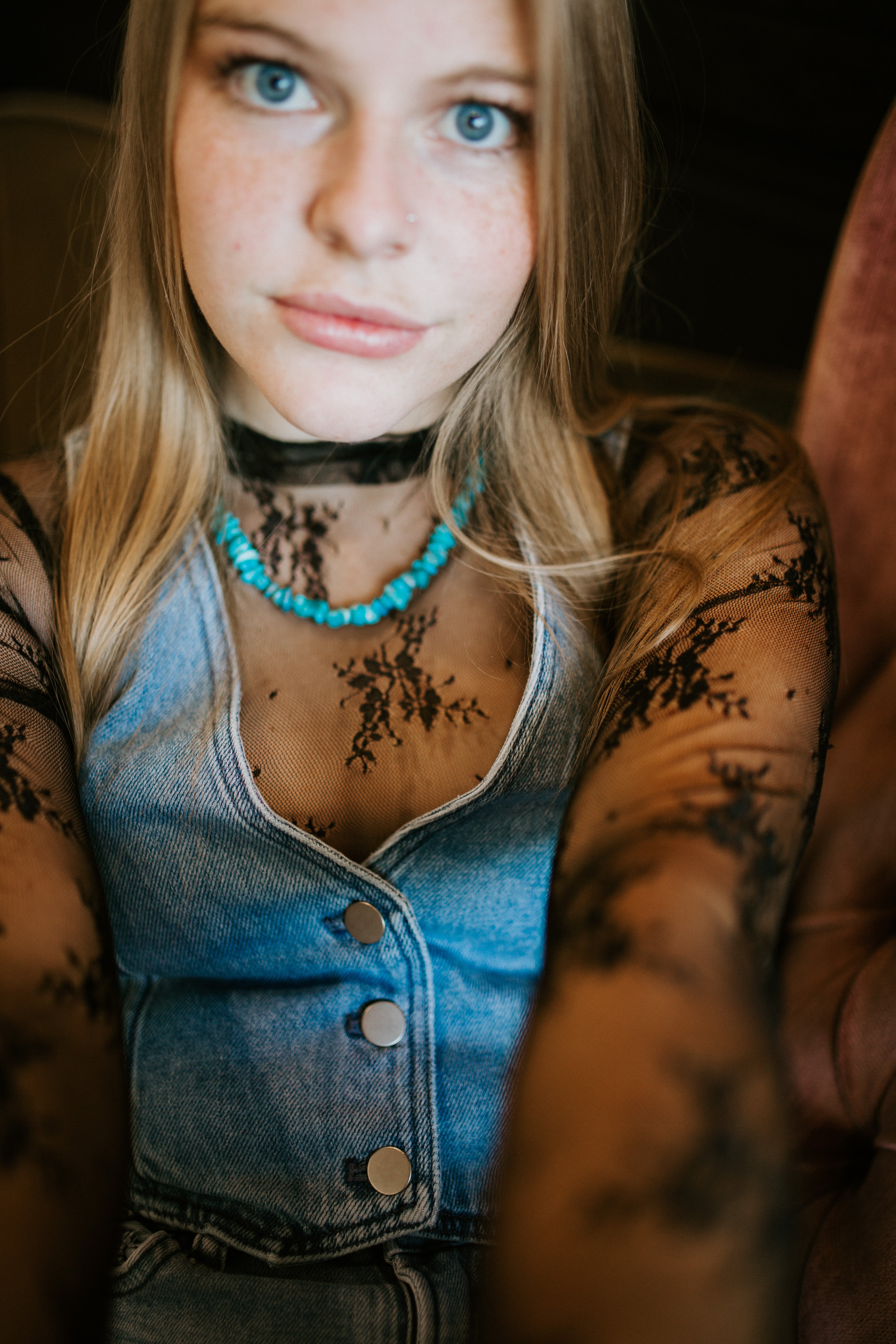 Turquoise Stones Necklace