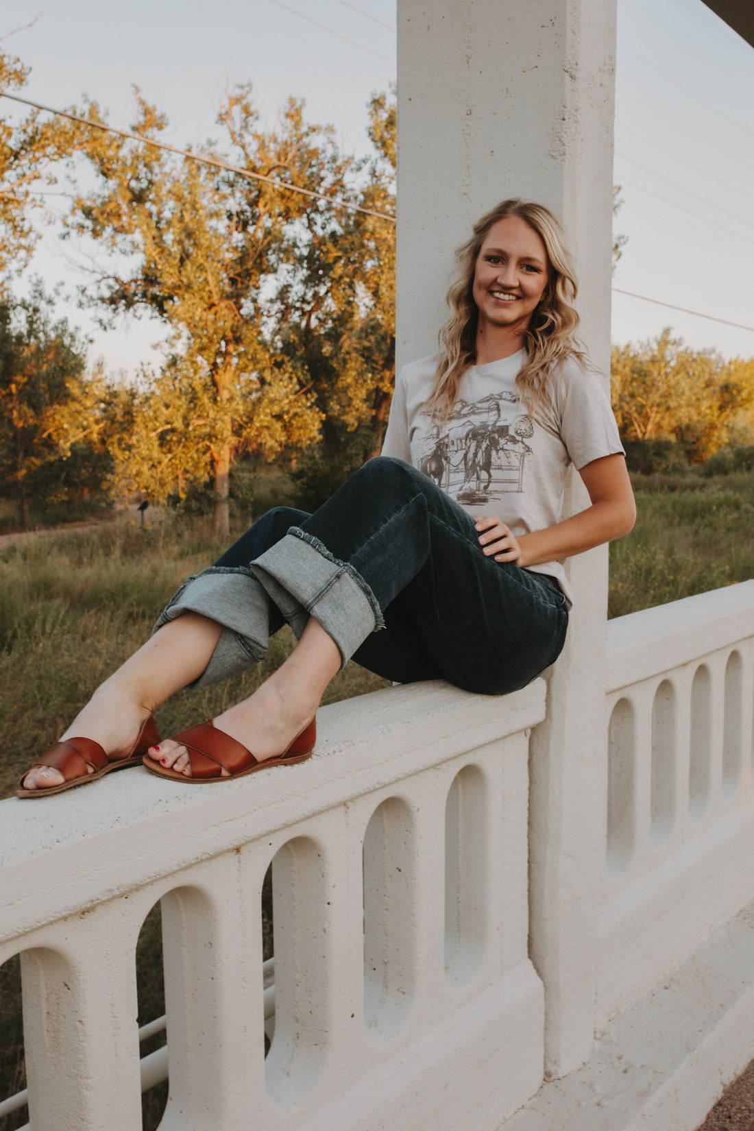 Western Cowboy Scene