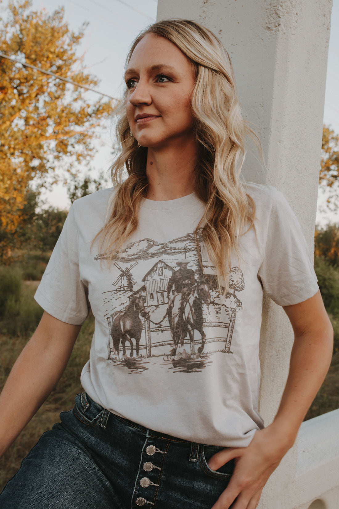 Western Cowboy Scene