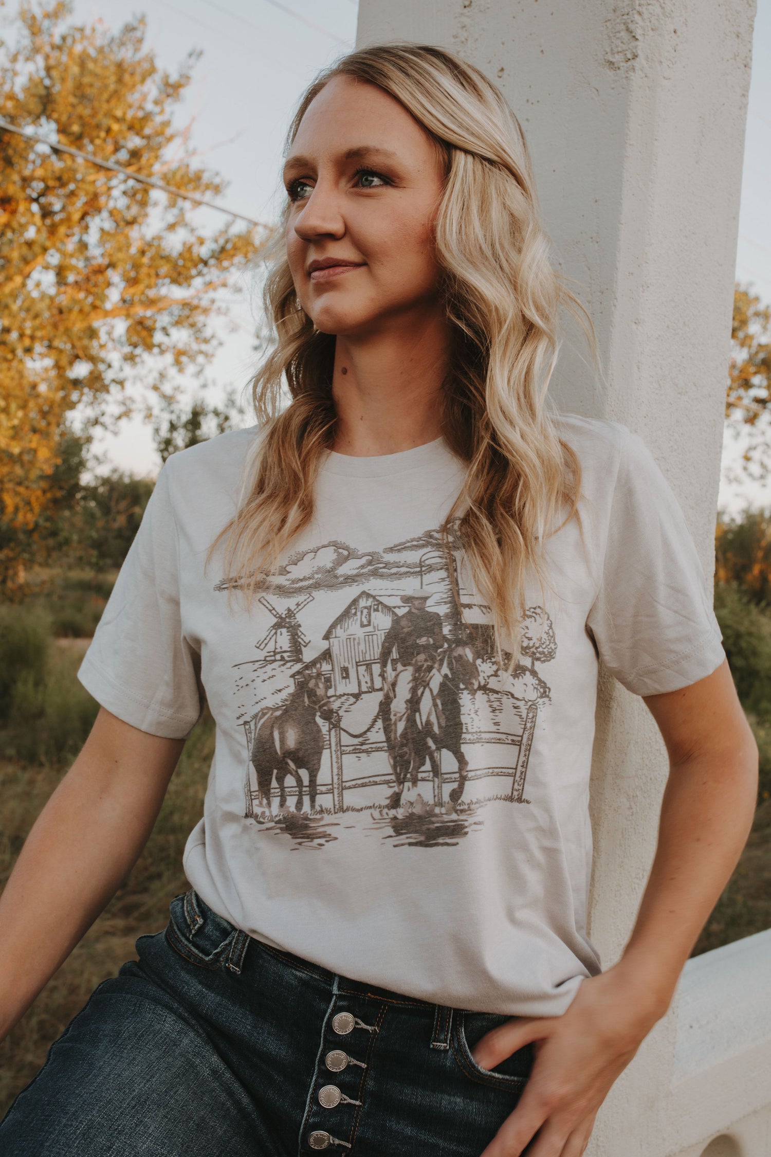 Western Cowboy Scene