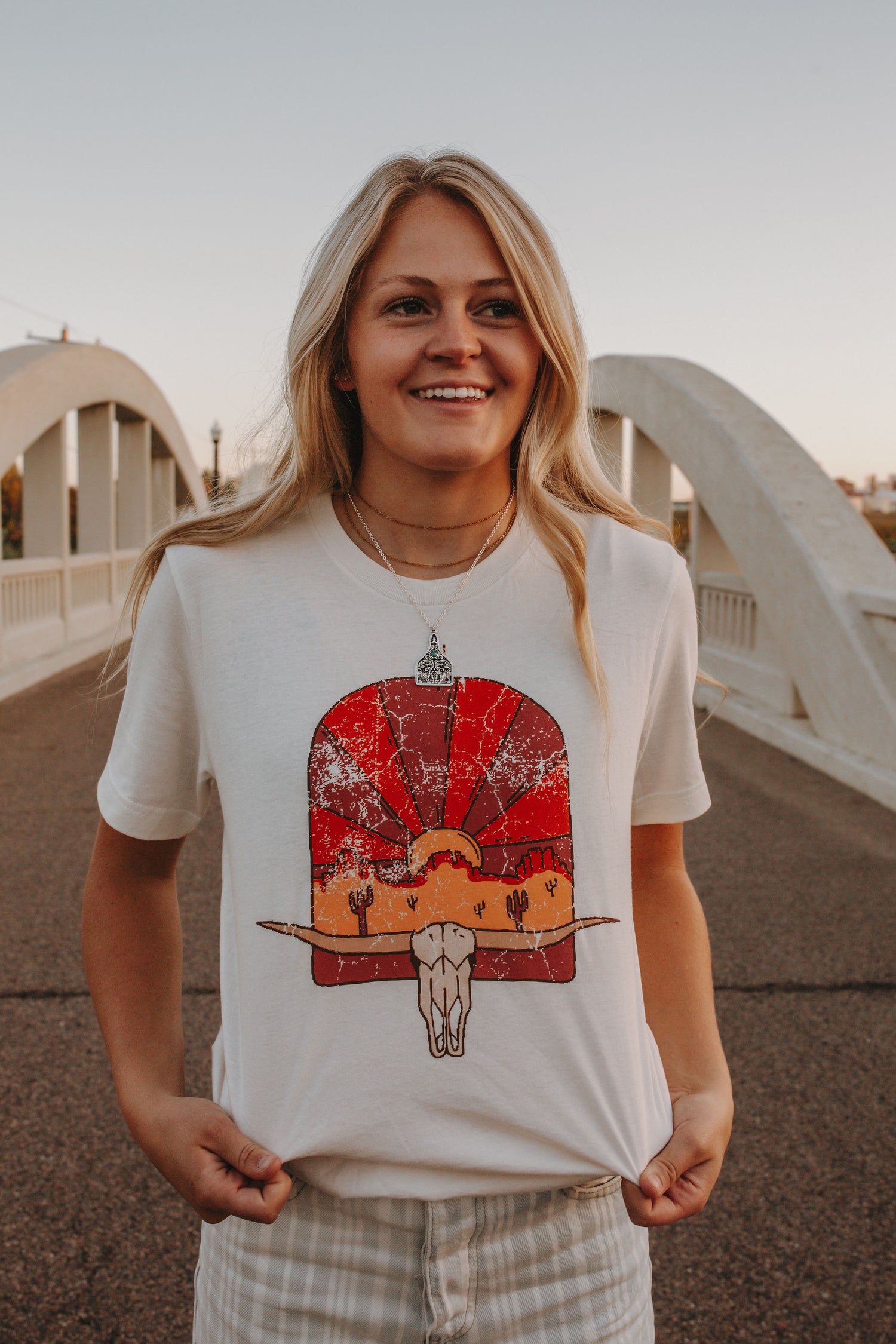 Longhorn Sunset Western