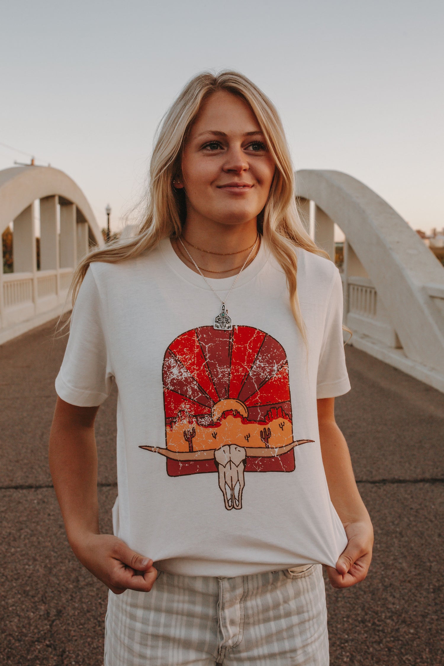 Longhorn Sunset Western