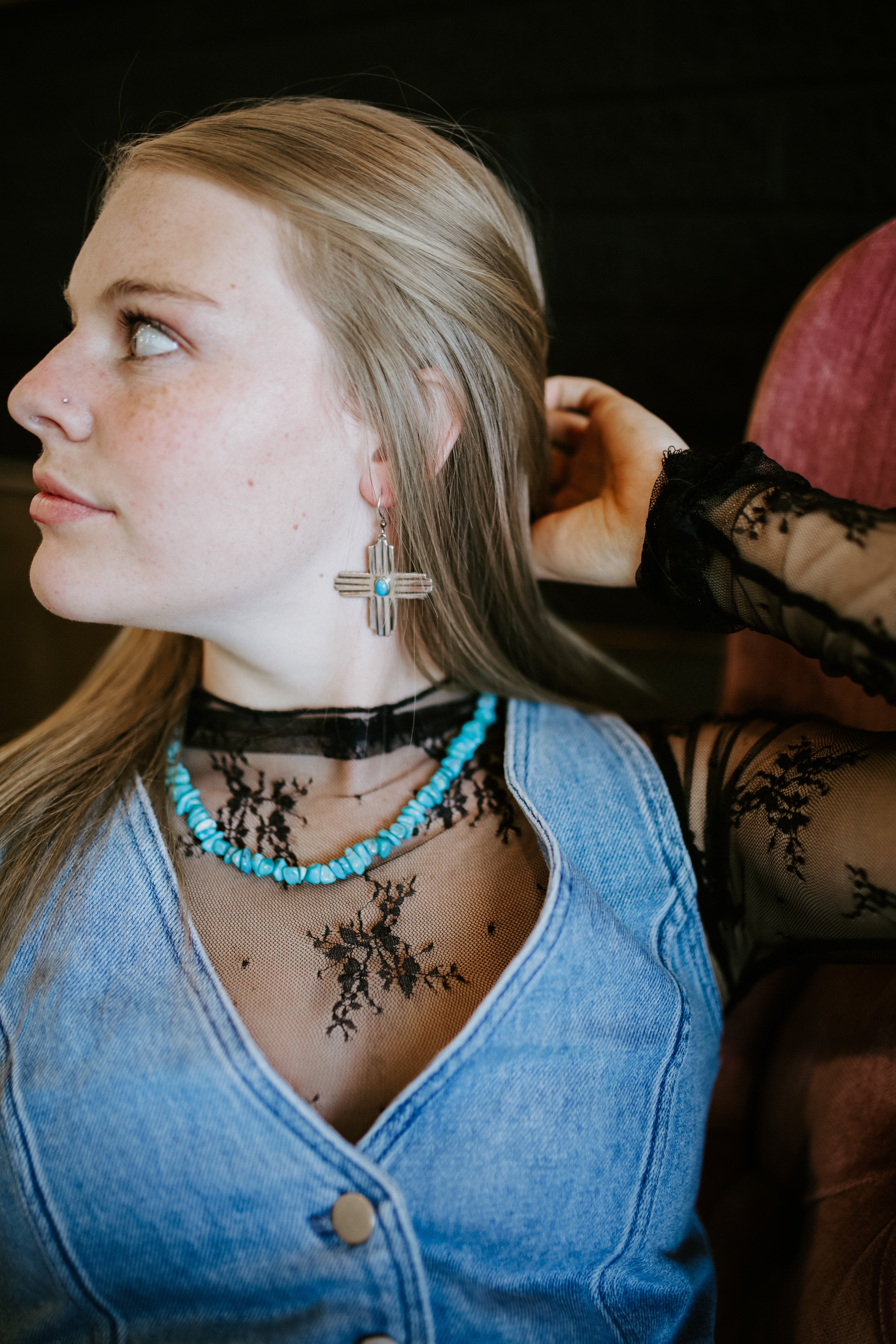 Turquoise Stones Necklace