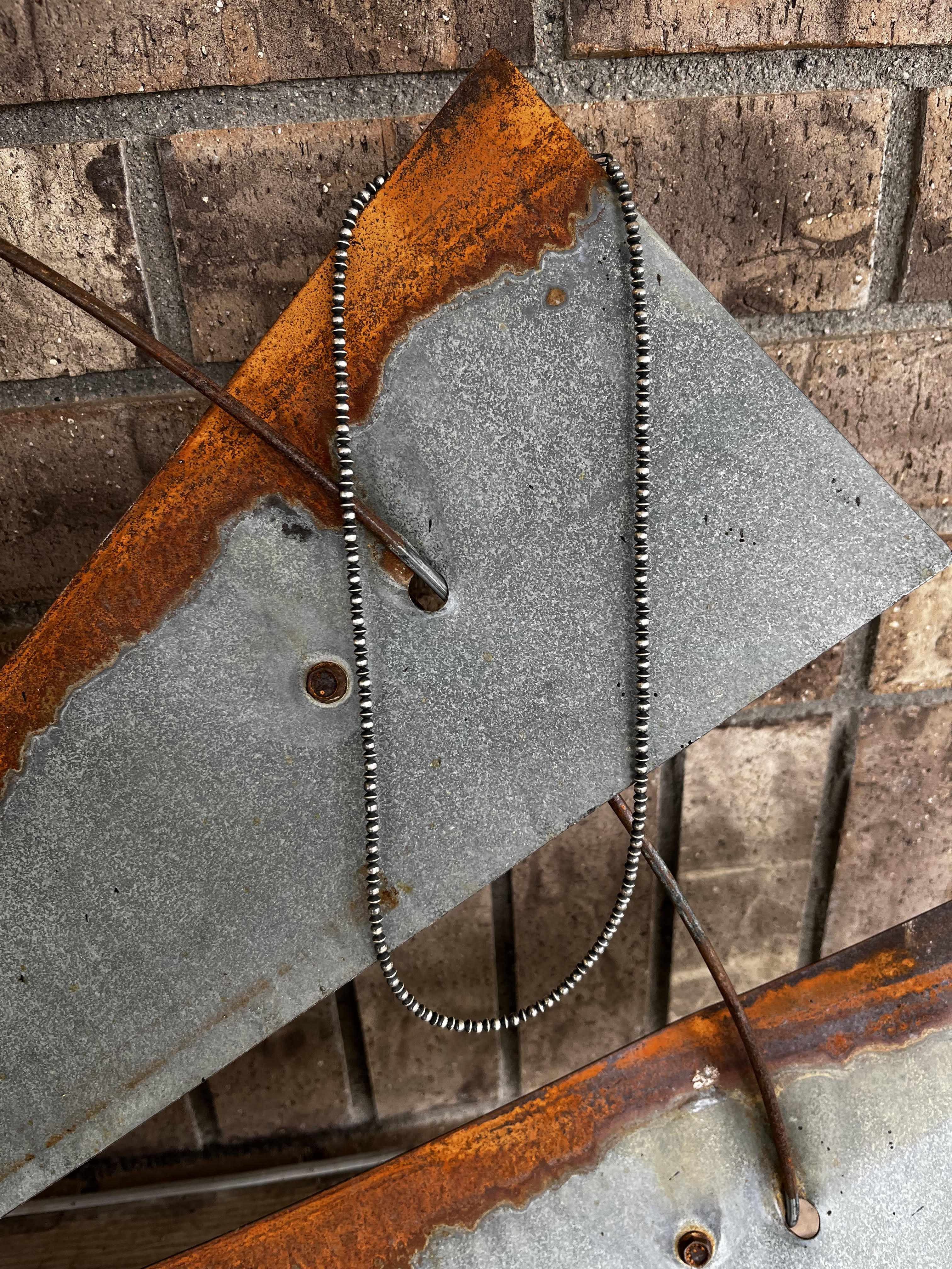 3mm Ball Beaded Necklace