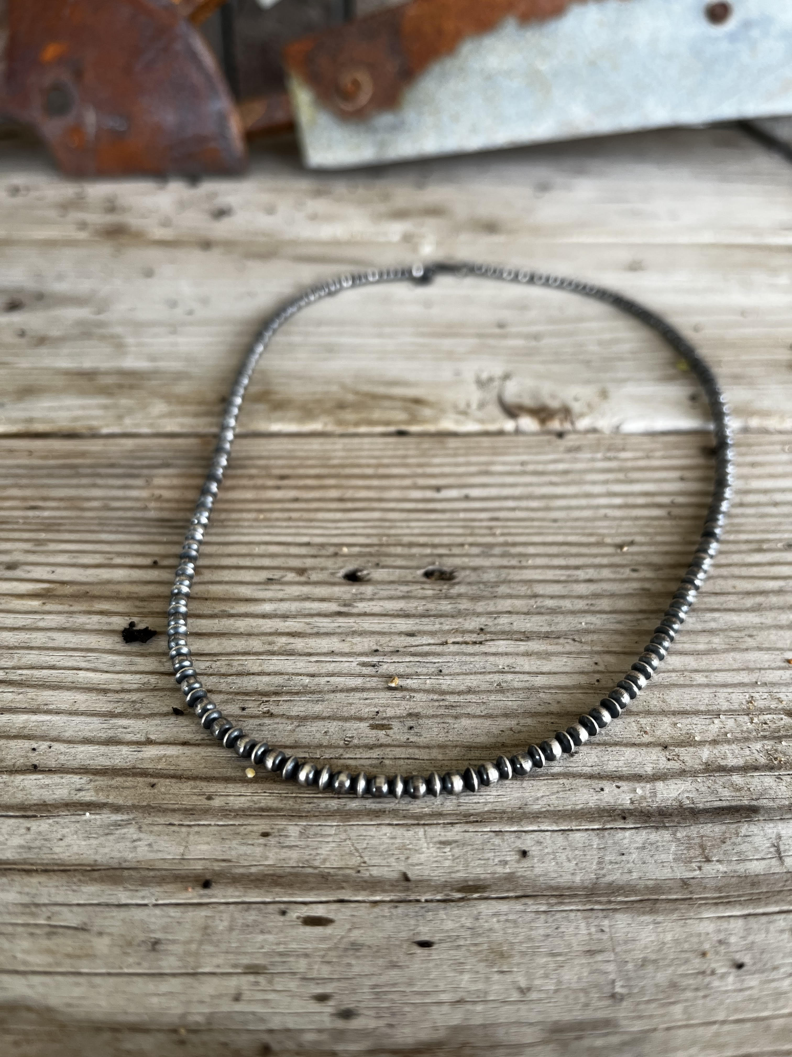 3mm Ball Beaded Necklace