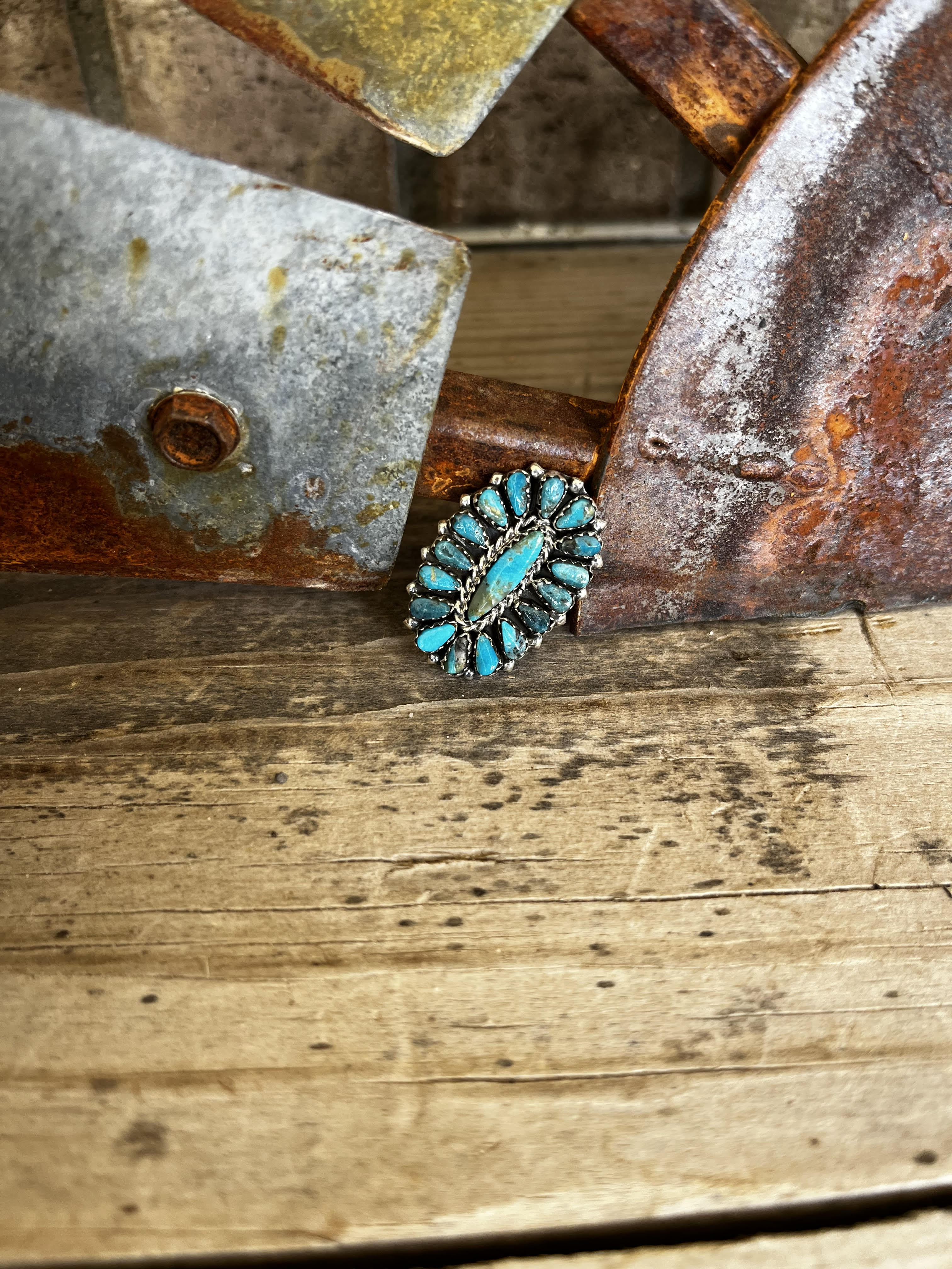 Silver & Turquoise Ring