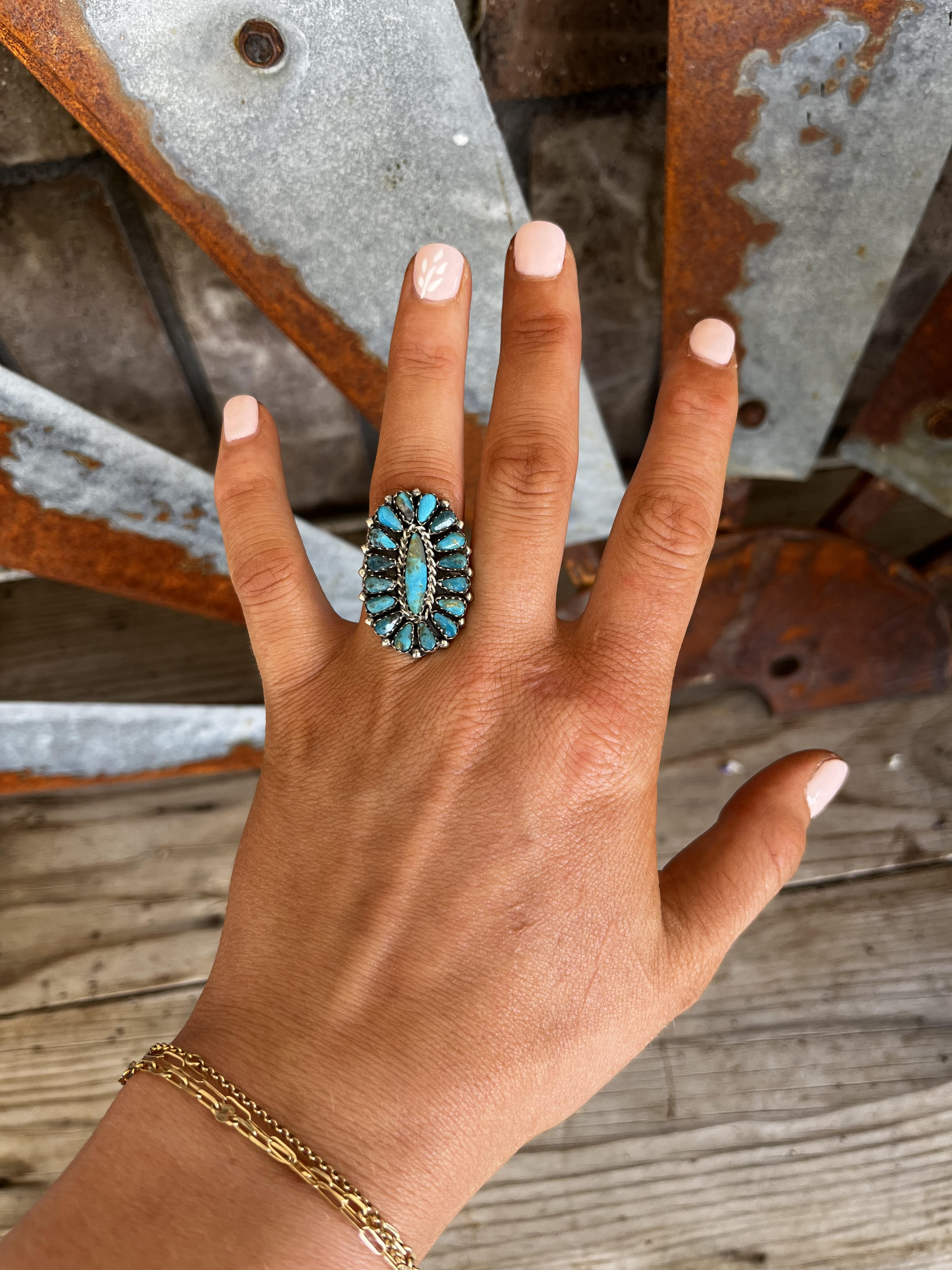 Silver & Turquoise Ring