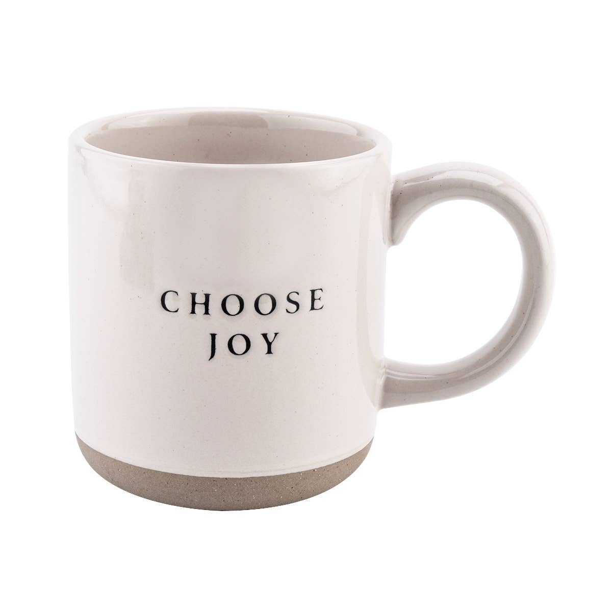 Choose Joy Stoneware Coffee Mug