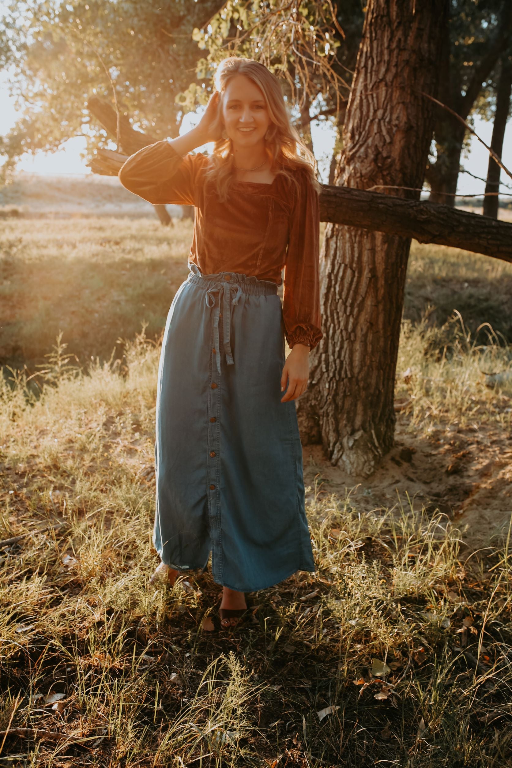 The Paperbag Skirt