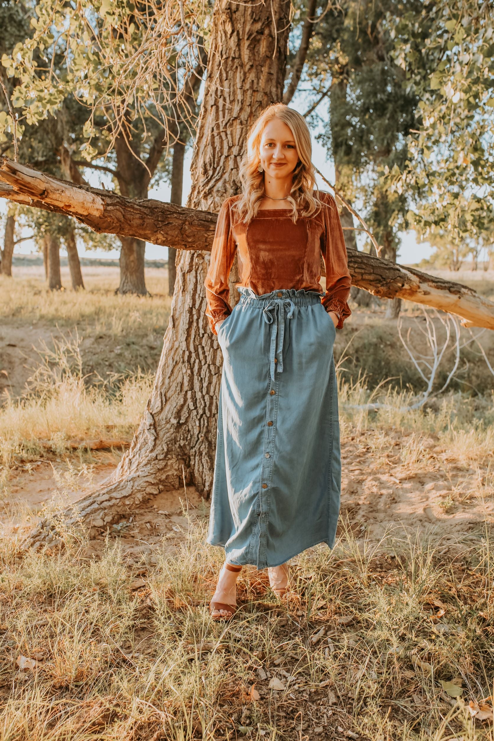 The Paperbag Skirt