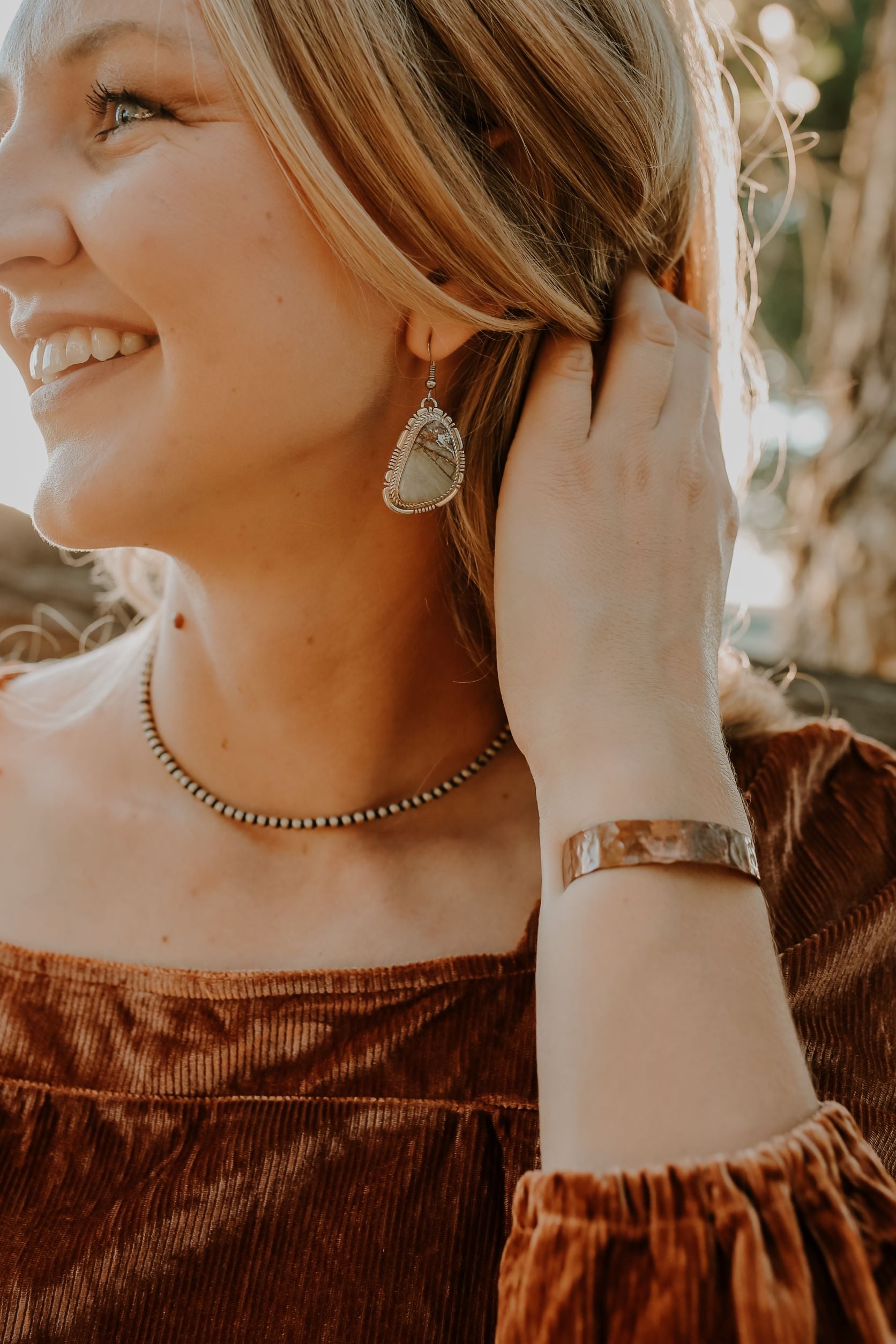 Stone Earrings