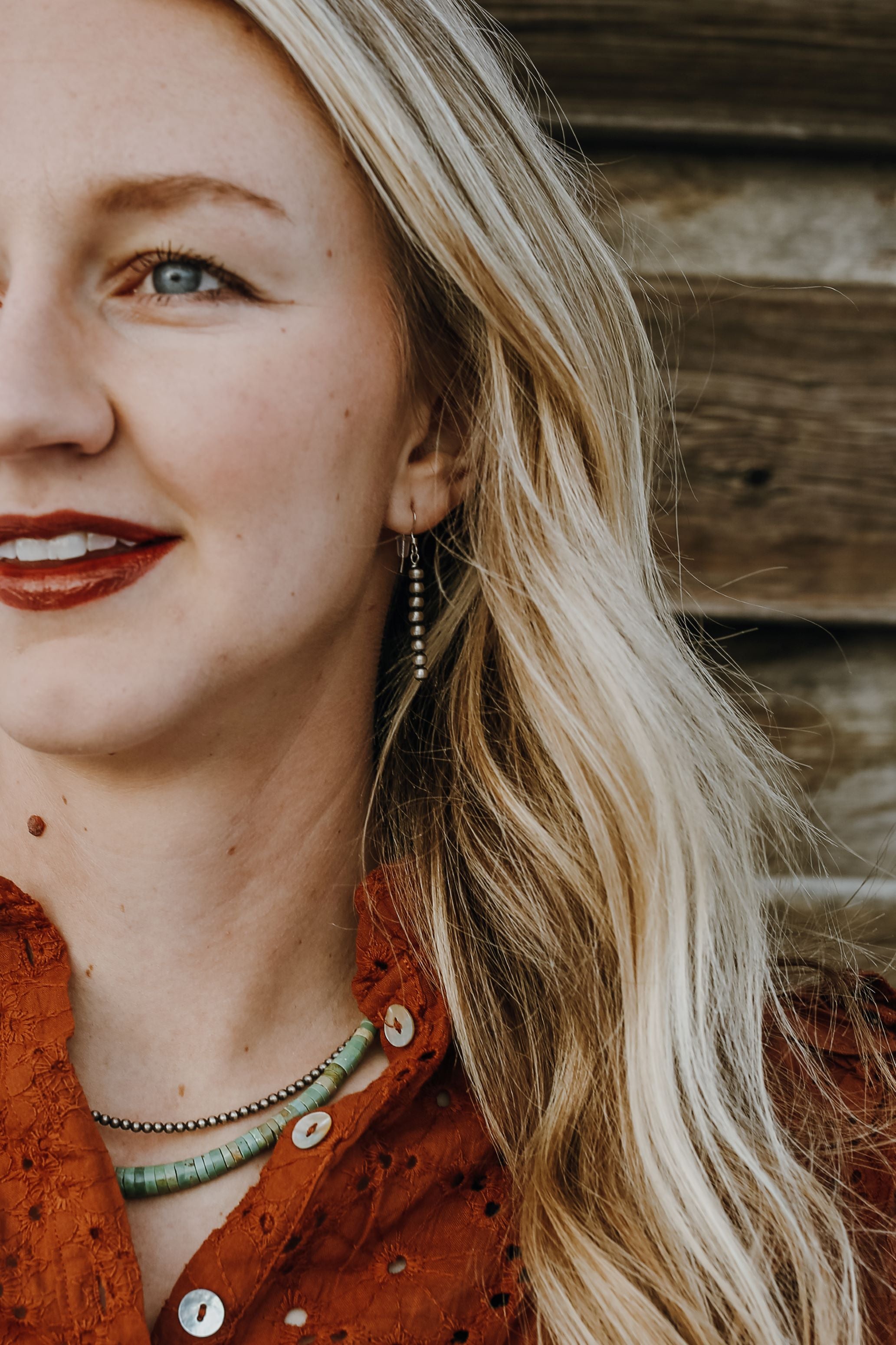 Navajo Pearl Earrings