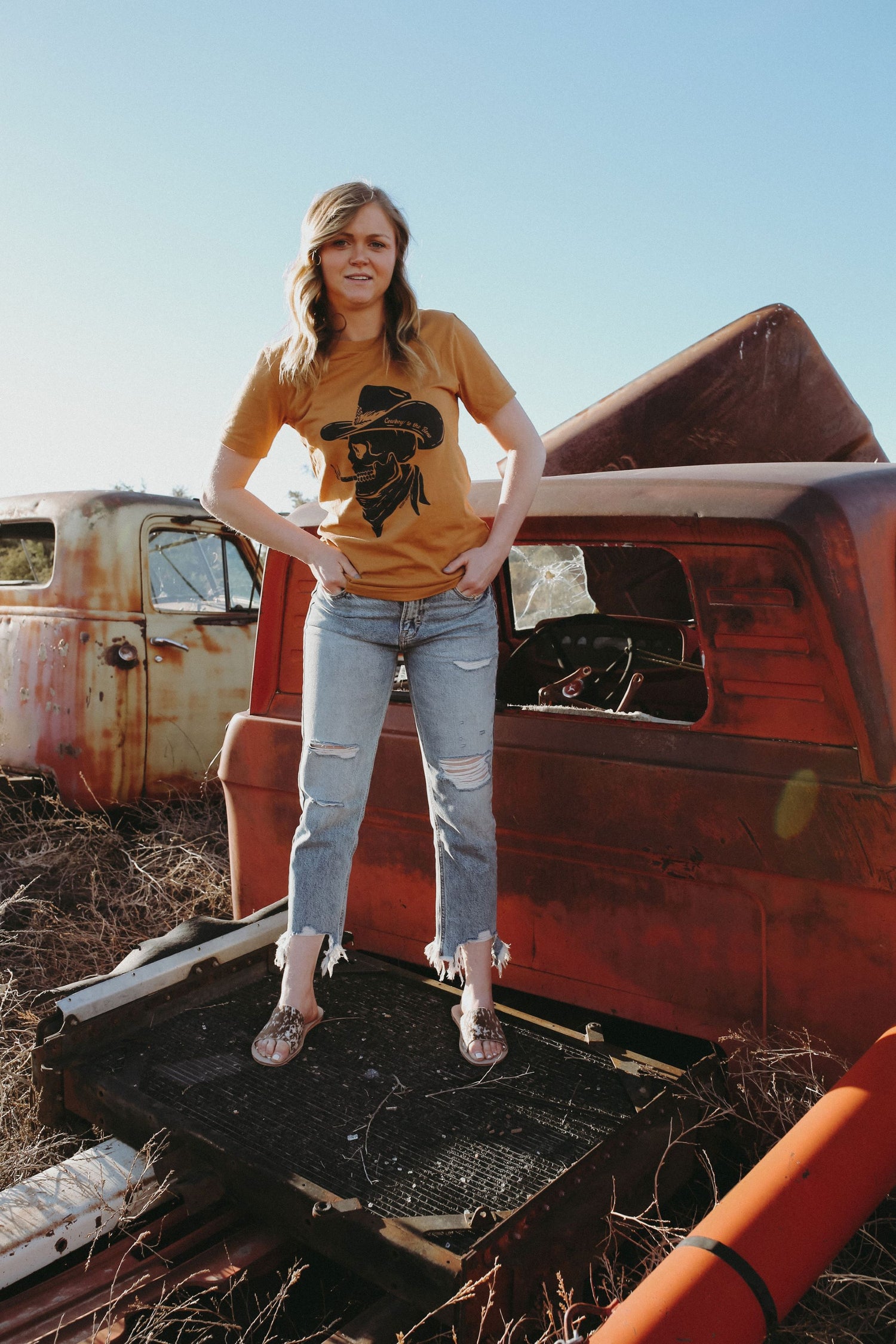 Cowboy To The Bone Tee