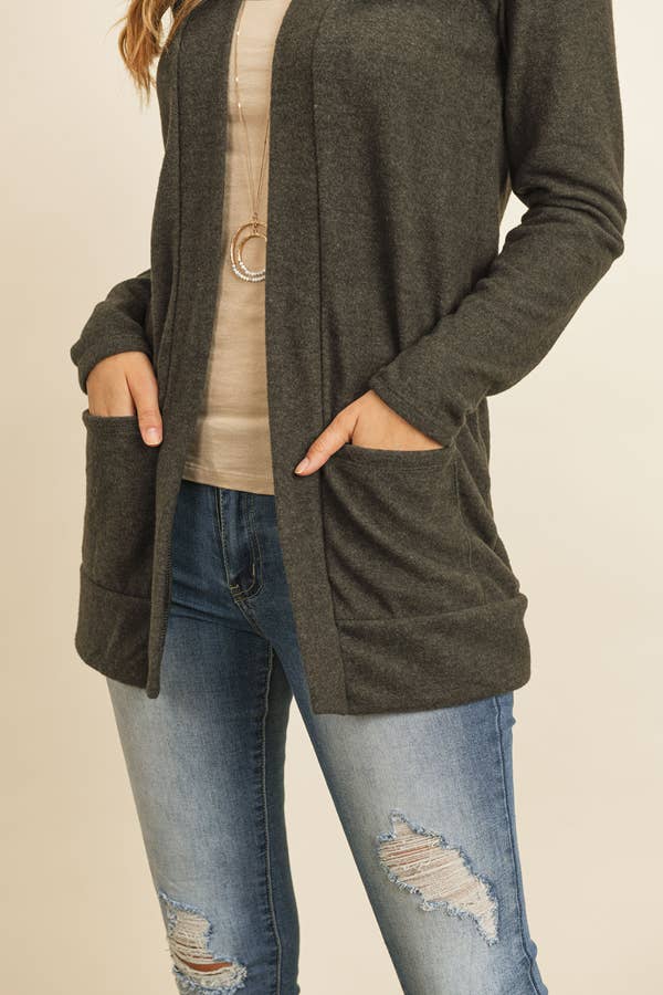 Dark Grey Cardigan