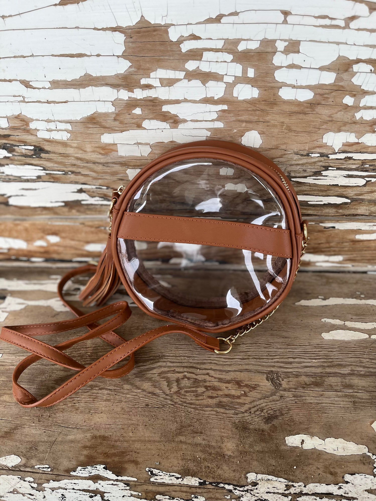 Round Crossbody Bag