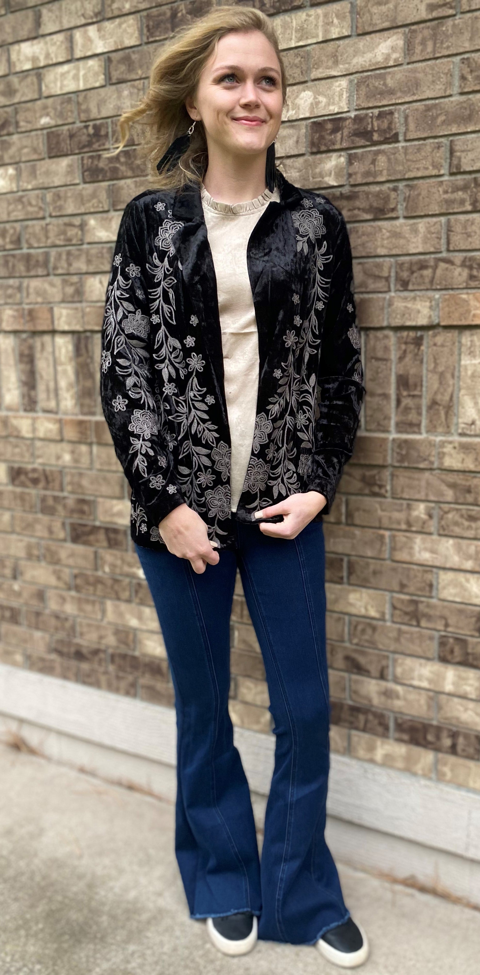 Velvet Blazer