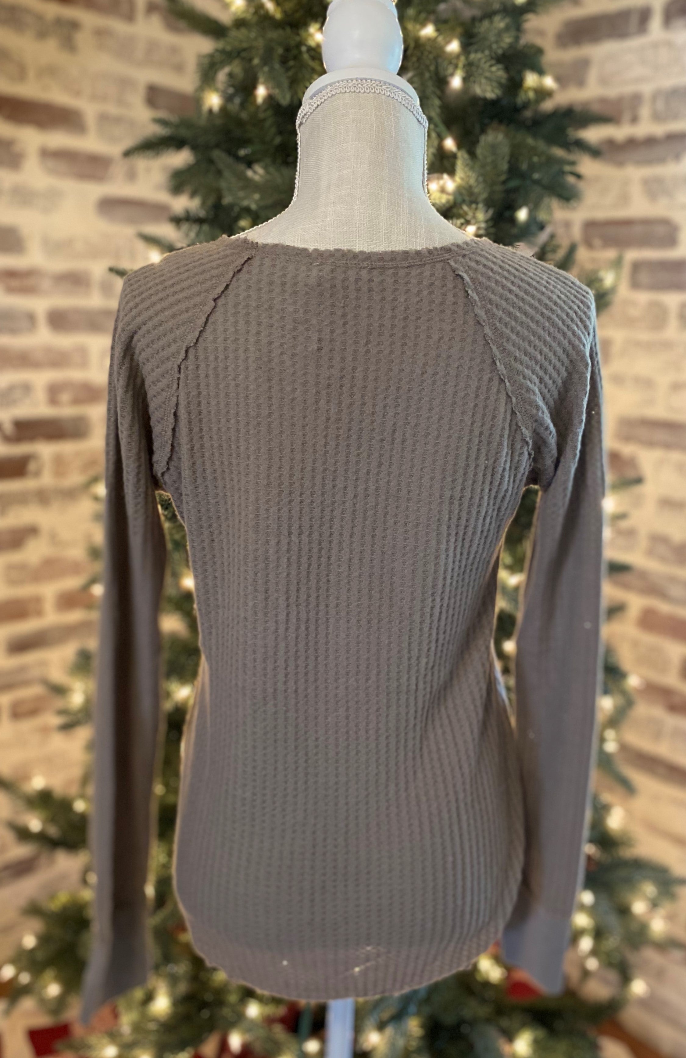 Waffle Long Sleeve Tee