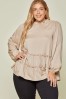Natural Long Sleeve Top