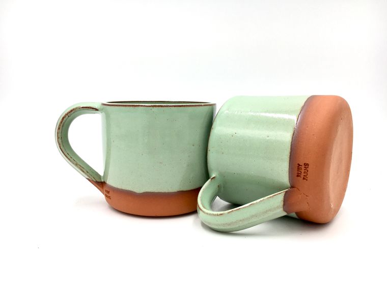 Pistachio Dipped Mug