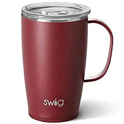 Matte Maroon Travel Mug