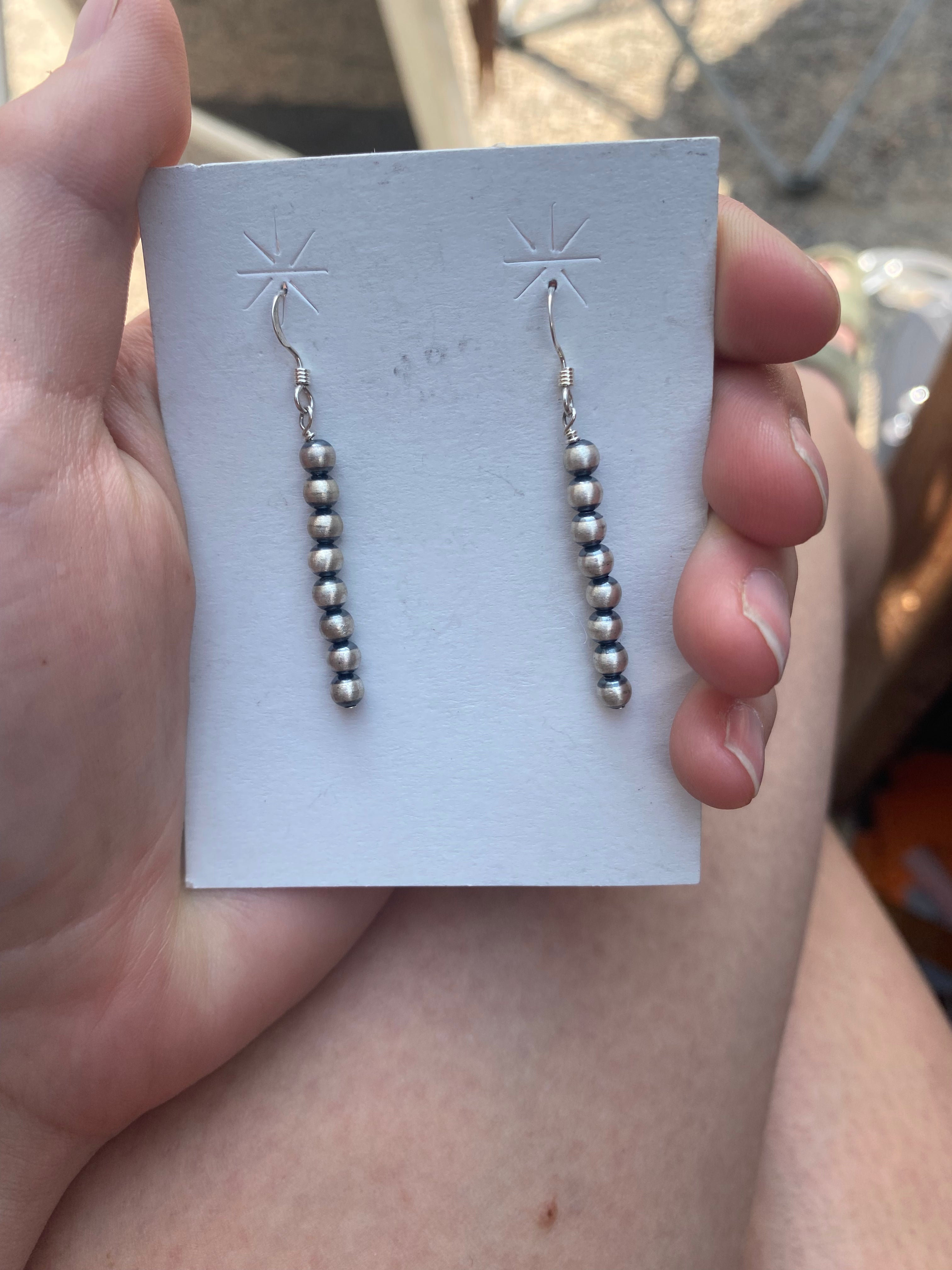 Navajo Pearl Earrings