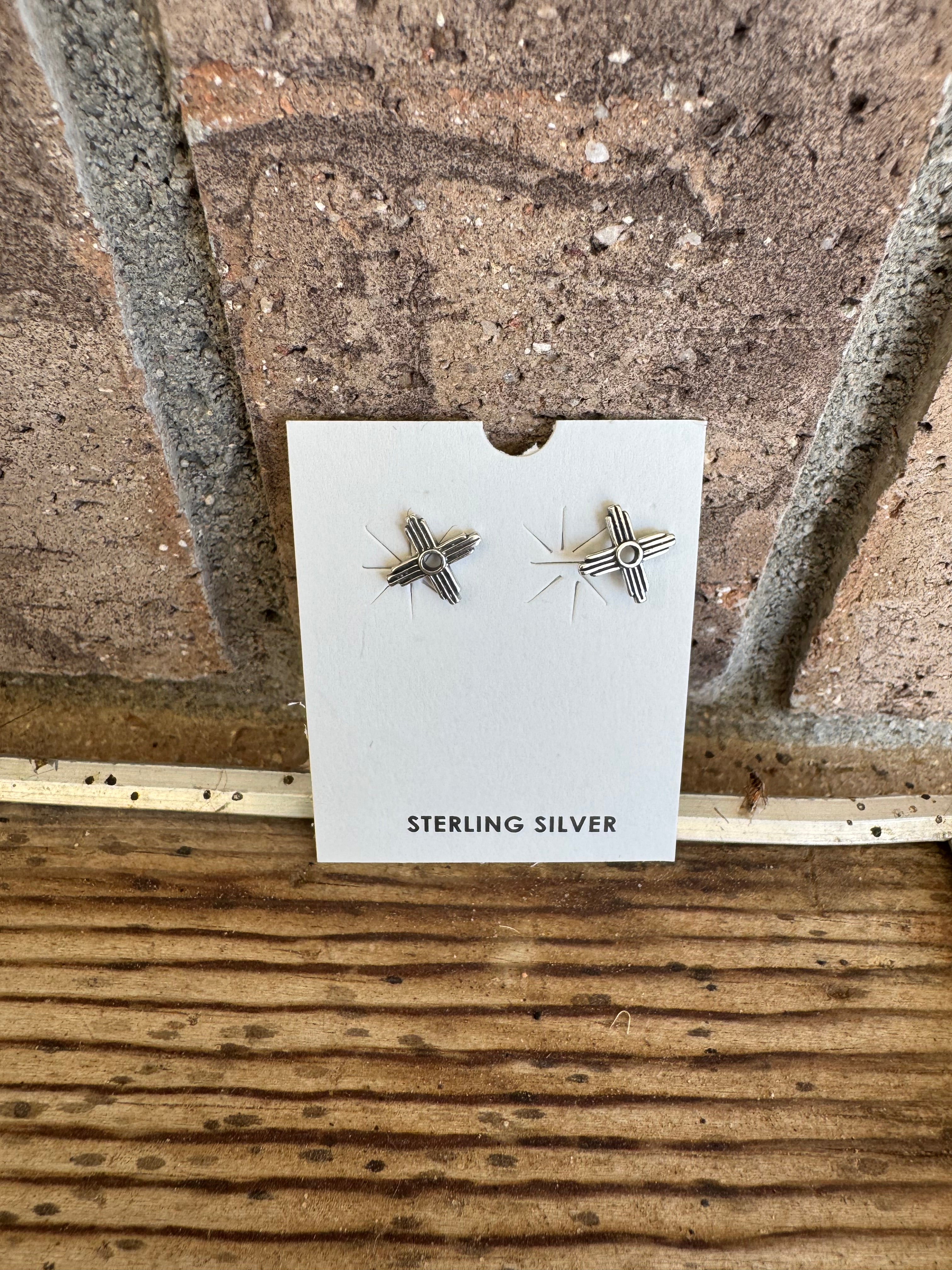 Zia Sun Symbol Earrings