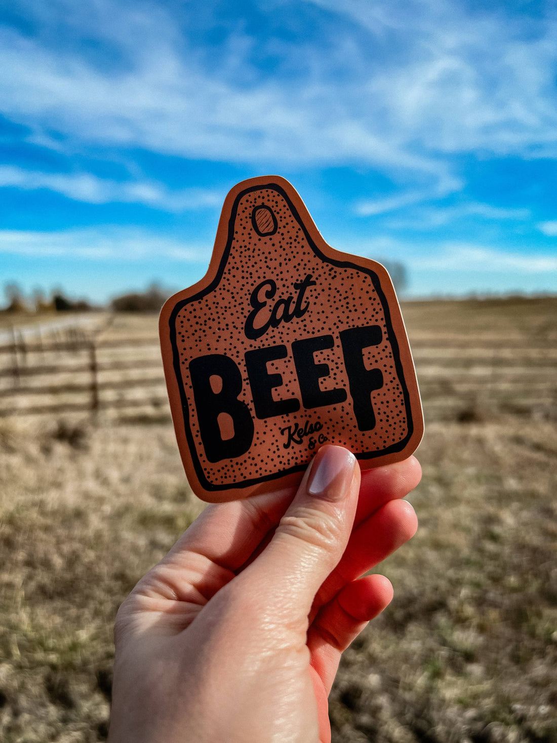 Eat Beef Decal