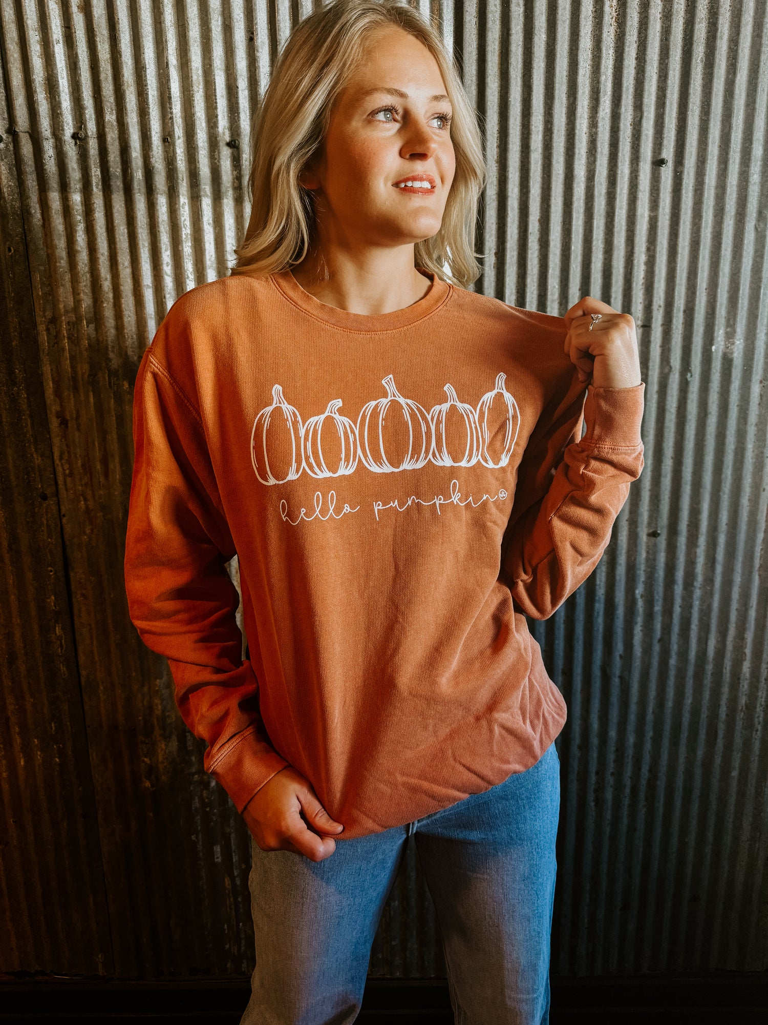 Hello Pumpkin Sweatshirt