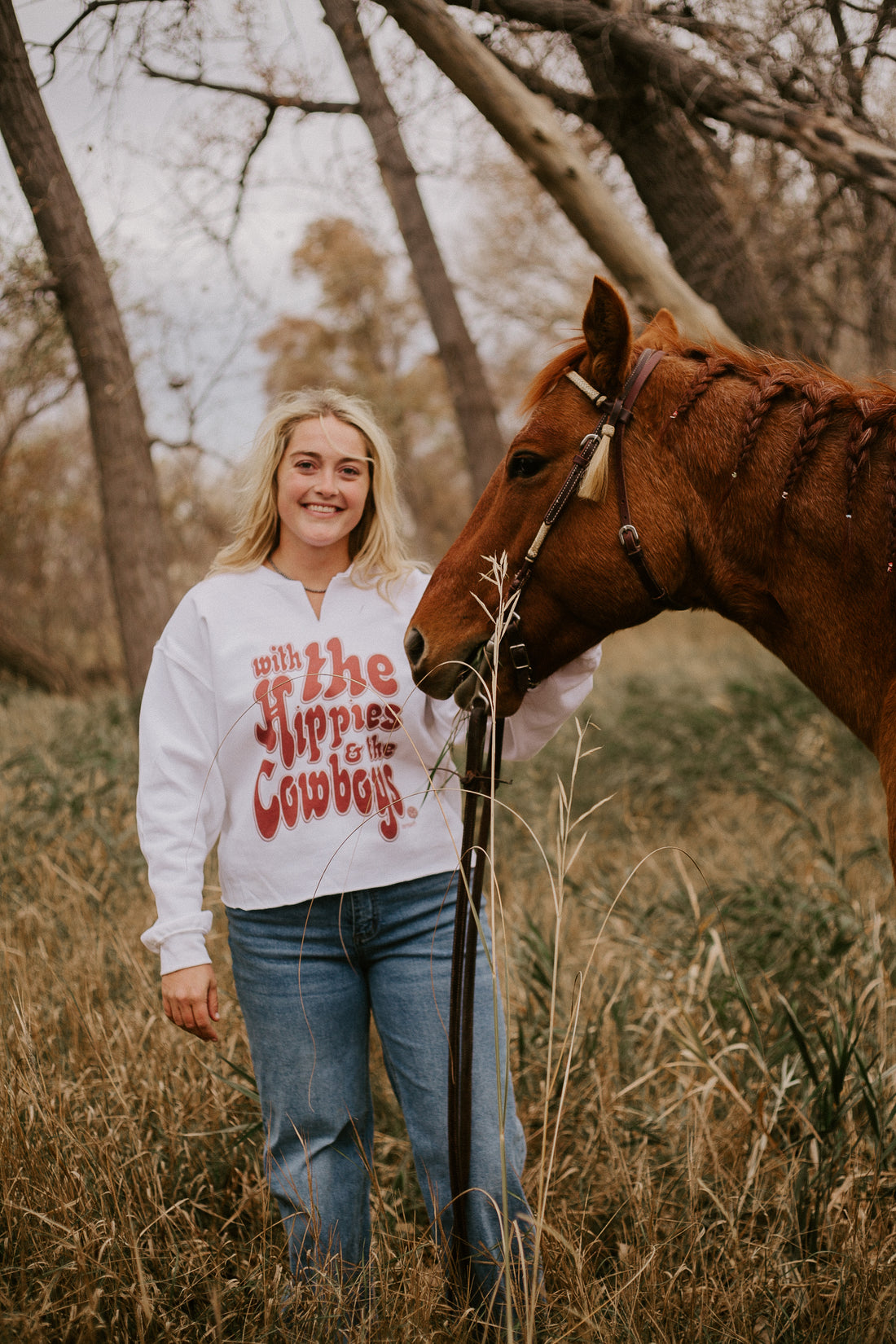 Hippies &amp; Cowboys Sweatshirt