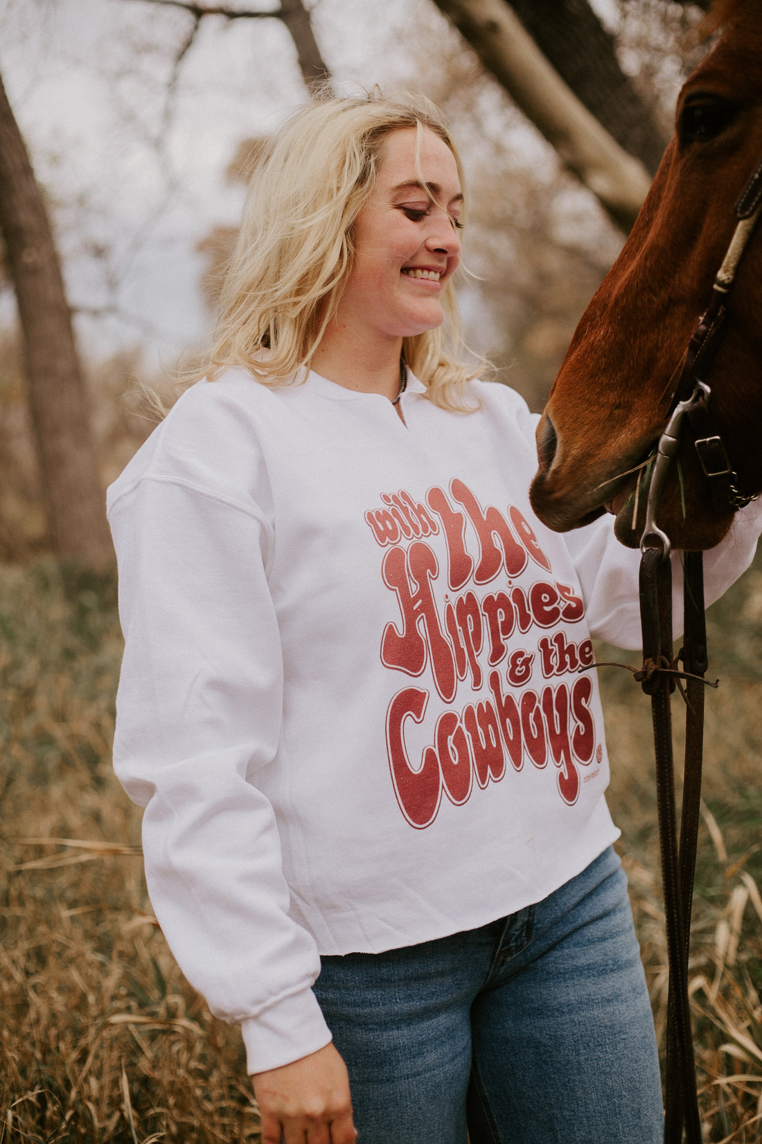 Hippies &amp; Cowboys Sweatshirt