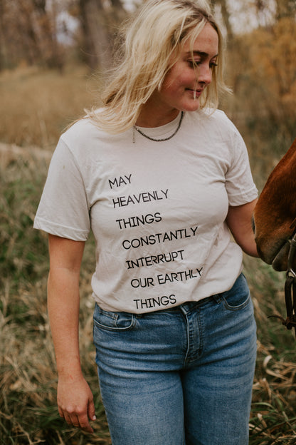 May Heavenly Things Tee