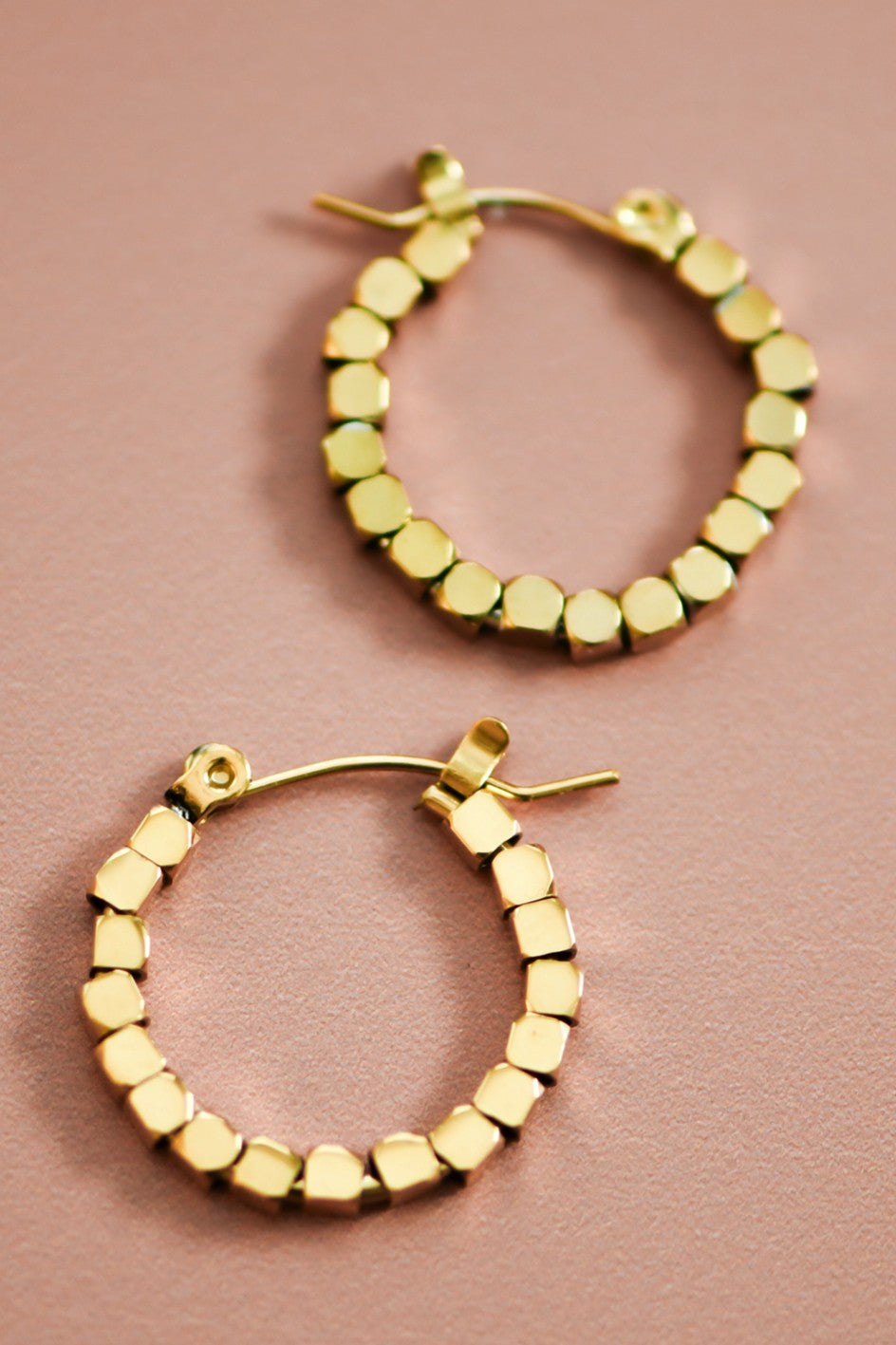 Gold Hoop Earrings