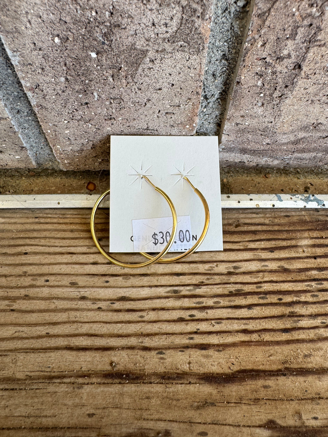 Gold Hoop Earrings