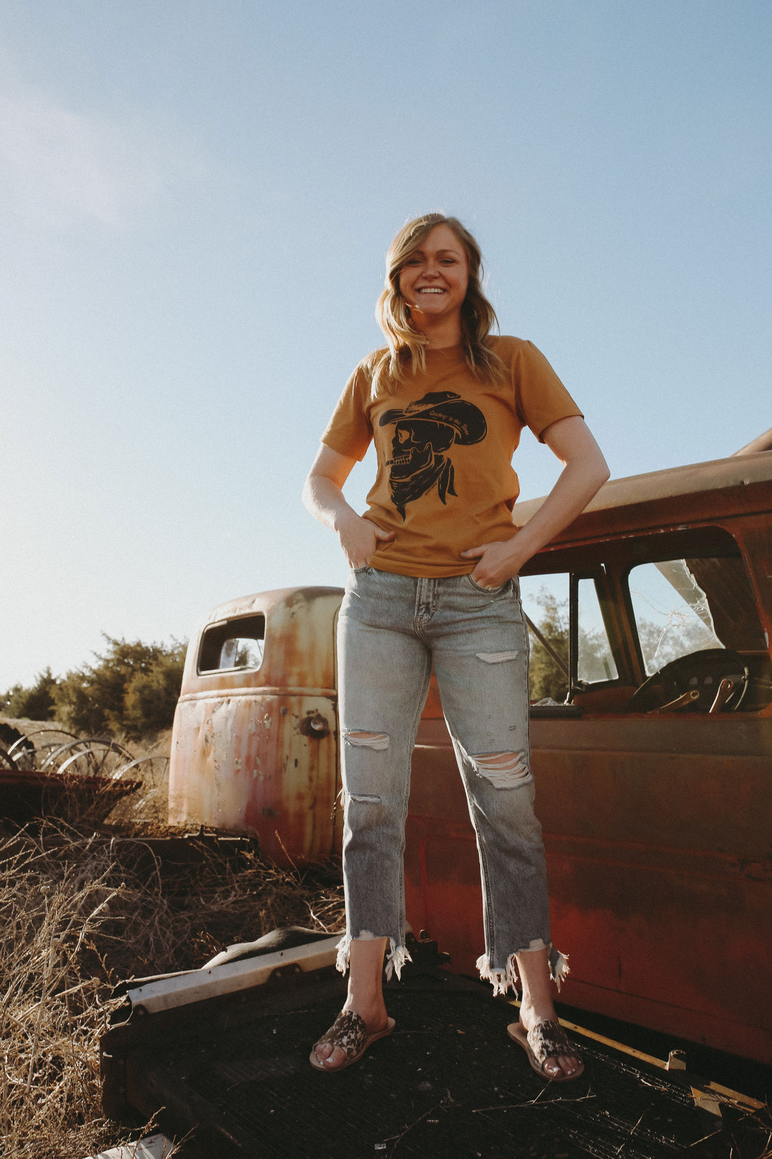 Cowboy To The Bone Tee