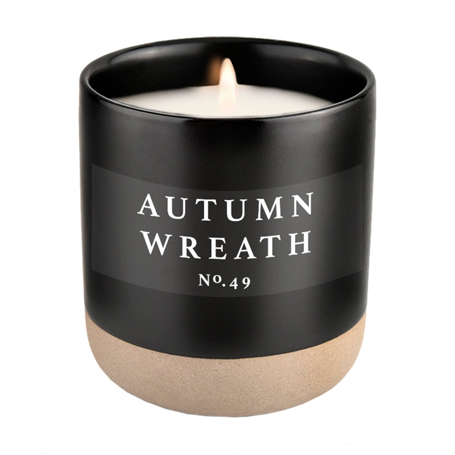 Autumn Wreath Candle