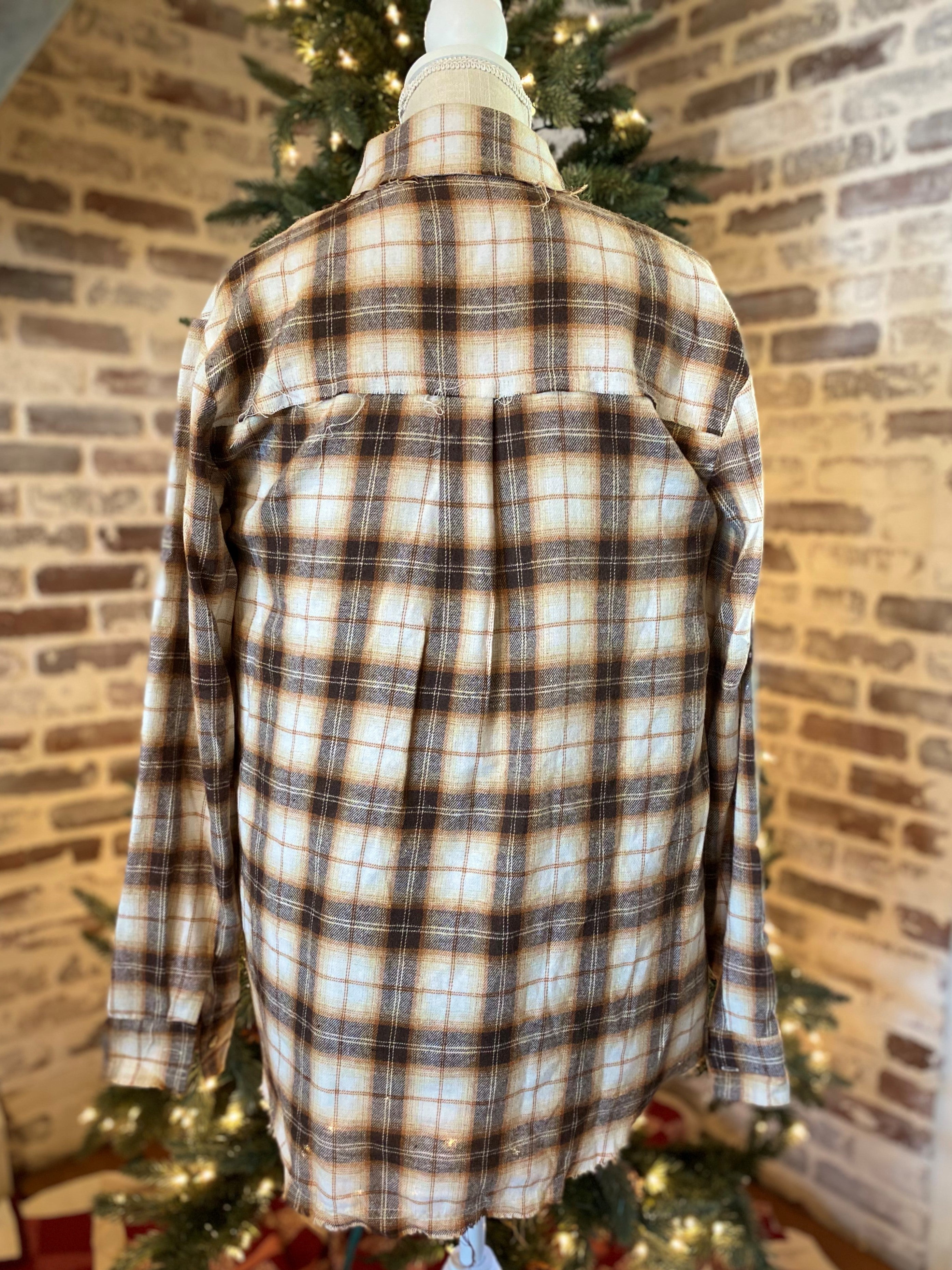 Brown Plaid Flannel