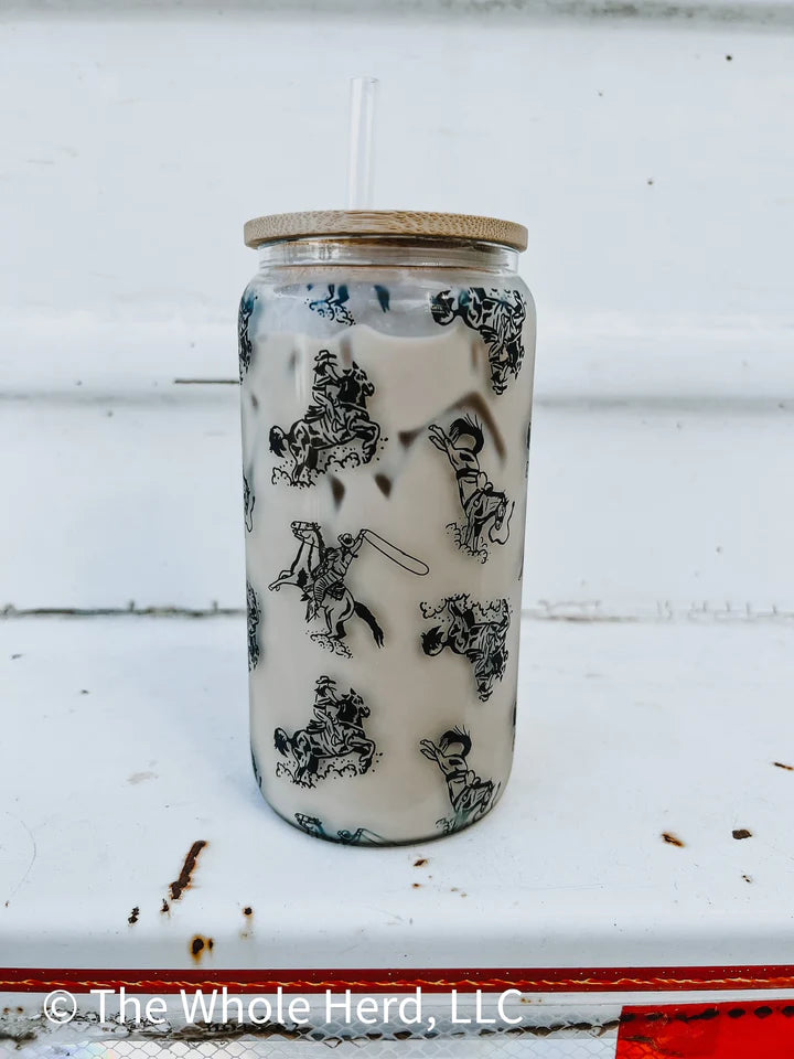 The Cowgirl Glass Tumbler