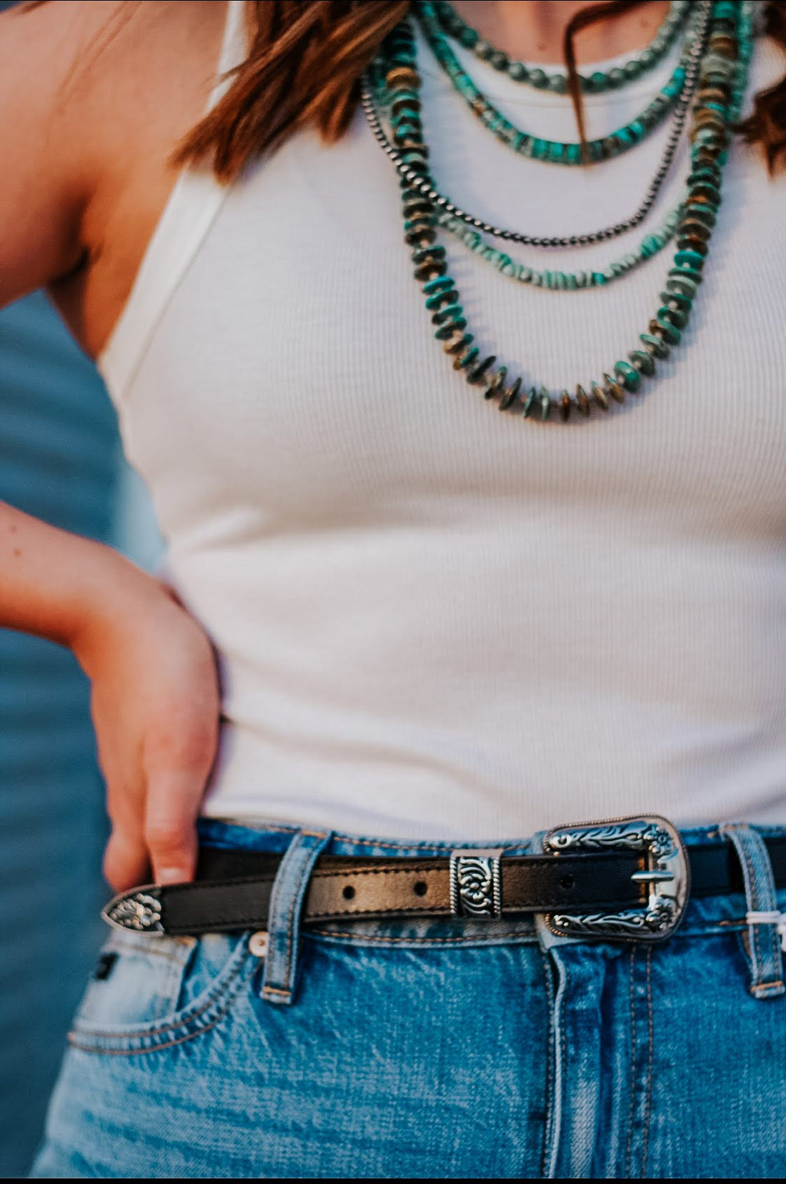 The Skinny Western Belt