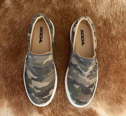 Camo Sneakers