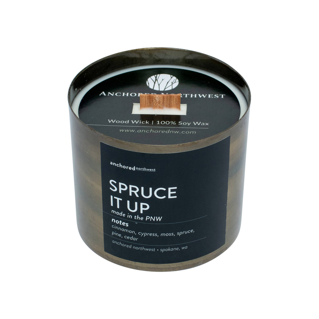 Spruce it up Antique Brass Candle