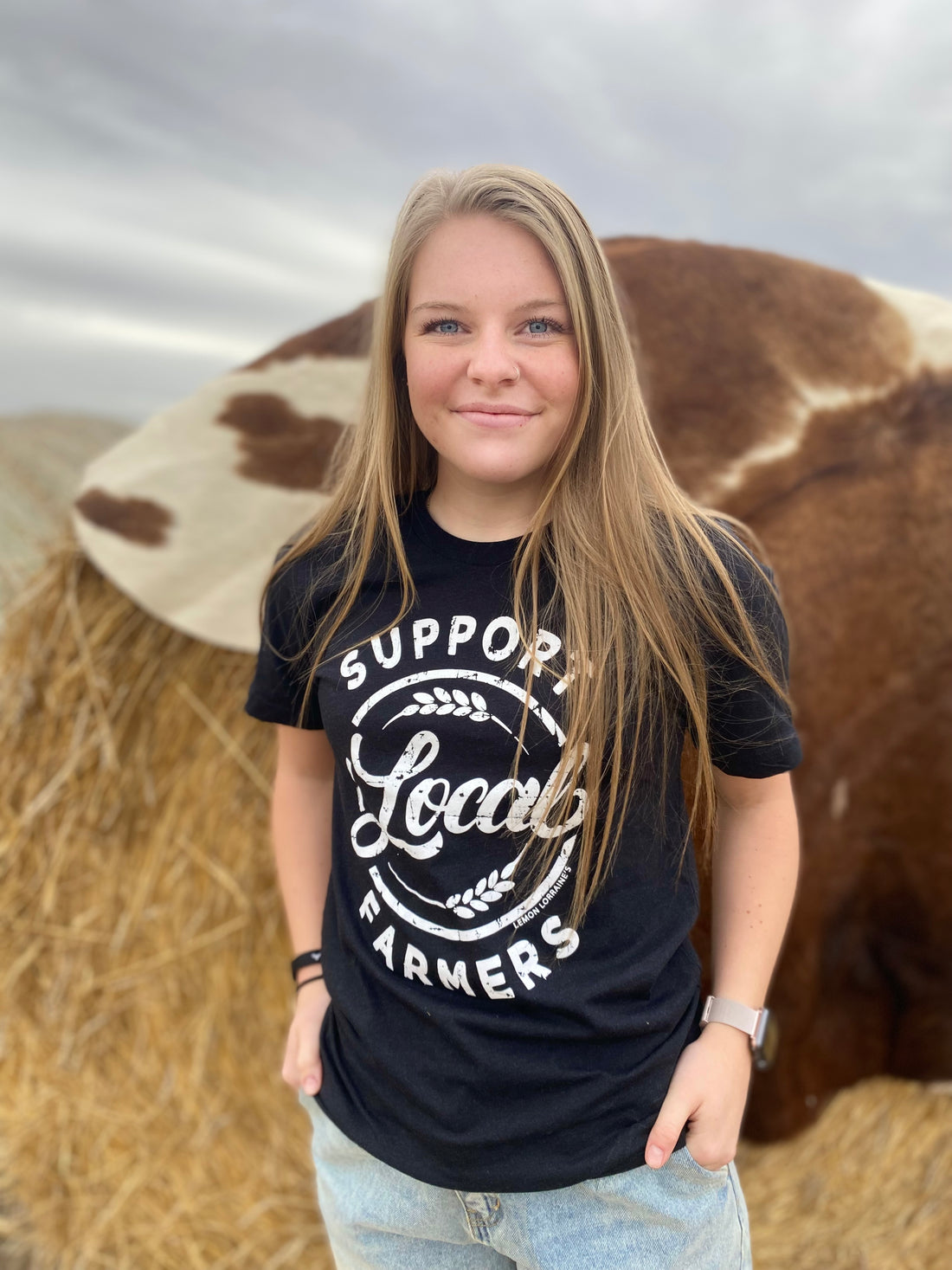 Support Local Farmers Black