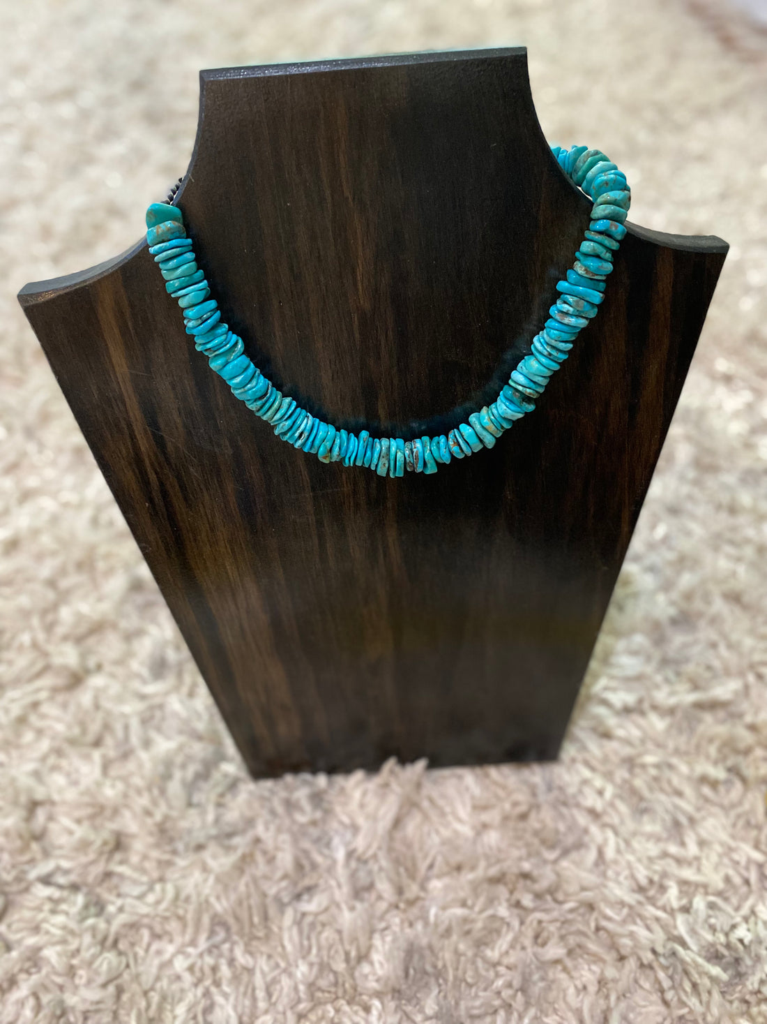 Solid Turquoise Necklace